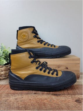 CTAS 10 Converse Tekoa High Top Tan Waterproof Sneaker Boots Heavy Duty W 11.5